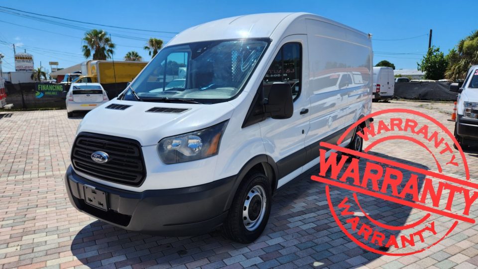 2015 FORD TRANSIT 350 CARGO VAN W/RH SLIDING DOOR MEDIUM ROOF 148.0″ WB