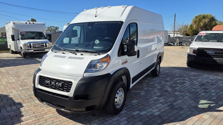 2020 RAM PROMASTER 1500, HIGH ROOF,  3.6 6 CYLINDERS