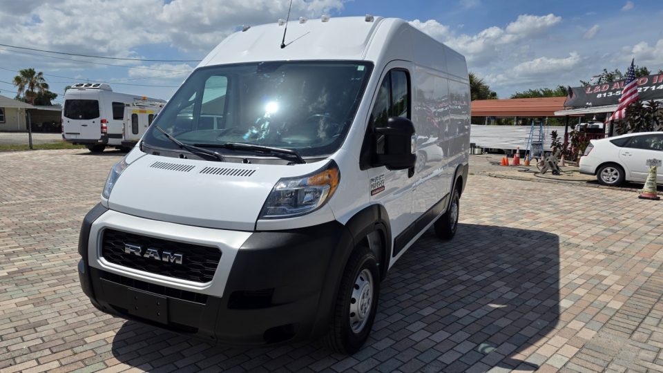 2020 RAM PROMASTER 1500, HIGH ROOF,  3.6 6 CYLINDERS