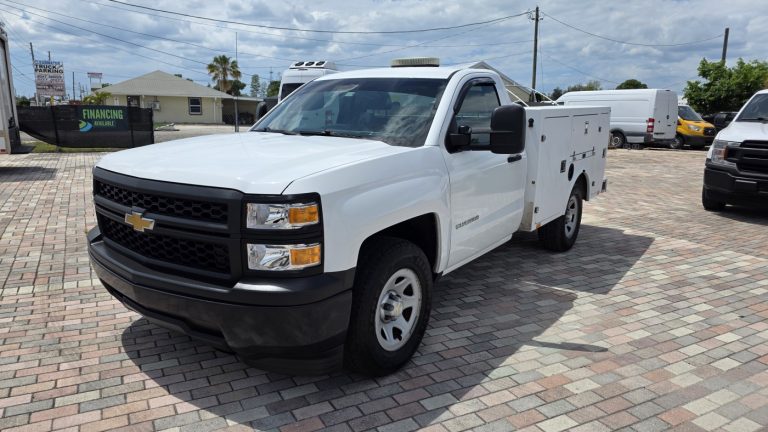 2015 CHEVROLET SILVERADO 1500, REGULAR CAB, UTILITY, SERVICE TRUCK, 4.3 V6